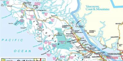 Ванкувер цогцолборт газрын зураг