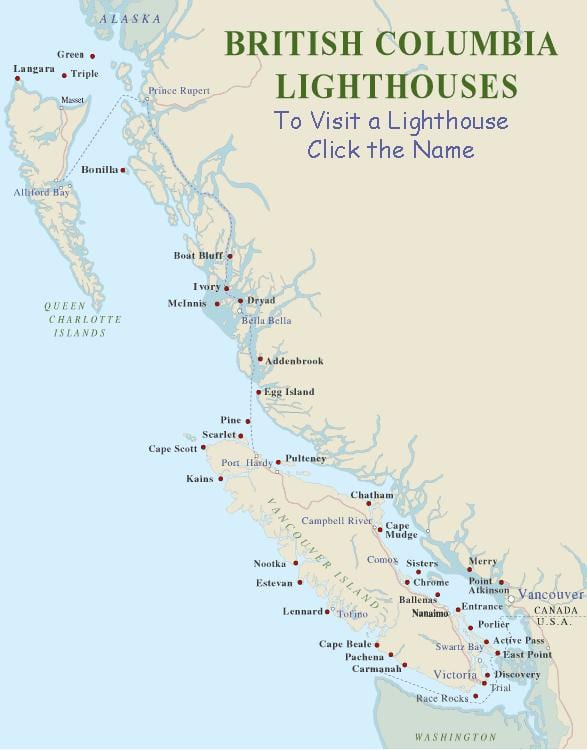 Зураг ванкувер арал lighthouses