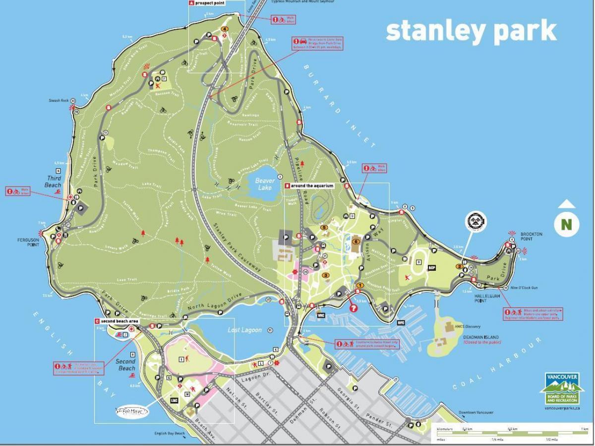 stanley парк мэө газрын зураг