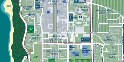 Ubc байршил газрын зураг