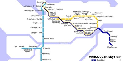 Зураг yvr skytrain