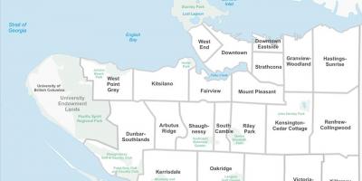 Ванкувер үл хөдлөх хөрөнгийн газрын зураг